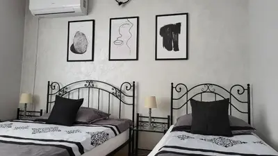 Łóżko lub łóżka w pokoju w obiekcie Centrum Turystyczne