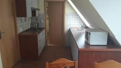 Kuchnia lub aneks kuchenny w obiekcie Apartamenty Gościnne Med-Palace