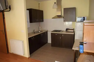 Kuchnia lub aneks kuchenny w obiekcie Apartamenty Gościnne Med-Palace
