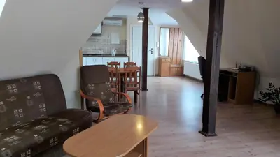 Część wypoczynkowa w obiekcie Apartamenty Gościnne Med-Palace