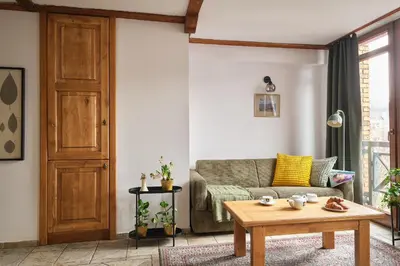 Część wypoczynkowa w obiekcie Vincent OldTown Apartments