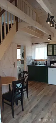 Kuchnia lub aneks kuchenny w obiekcie Dom na Końcu Świata