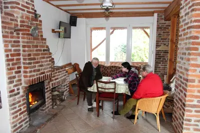 Goście zatrzymujący się w obiekcie Hlebówka siedlisko w Sudetach