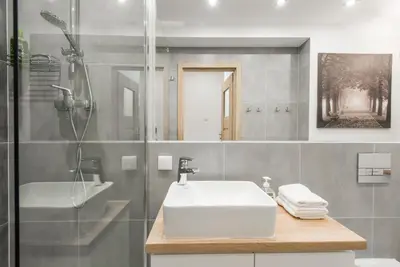 Łazienka w obiekcie Klimt Apartment