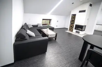 Telewizja i/lub zestaw kina domowego w obiekcie Apartament Iwona