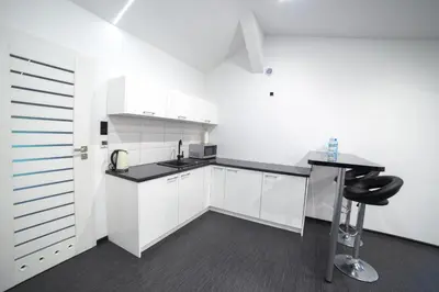Kuchnia lub aneks kuchenny w obiekcie Apartament Iwona