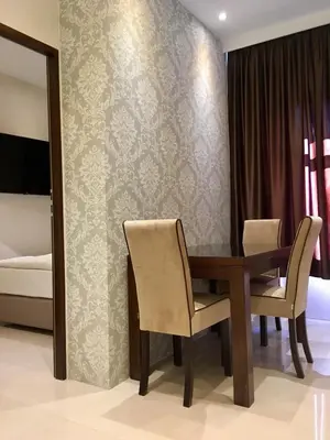 Część wypoczynkowa w obiekcie Villa la Val, Apartamenty Wałbrzych