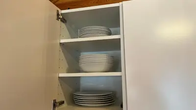 Plan piętra w obiekcie Dwór Piotra i Pawła- pokoje i domki