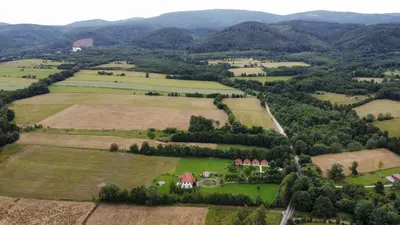 Przyroda w pobliżu tego gospodarstwa agroturystycznego