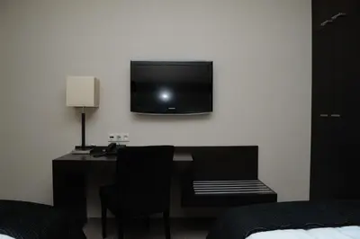 Telewizja i/lub zestaw kina domowego w obiekcie Arte