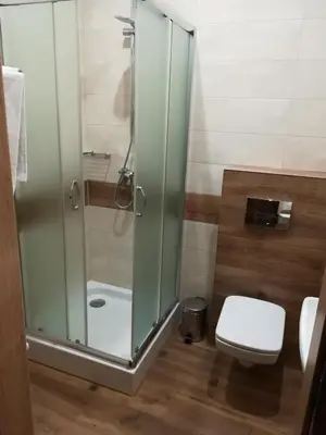 Łazienka w obiekcie Zajazd Podjadek