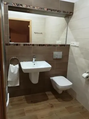 Łazienka w obiekcie Zajazd Podjadek