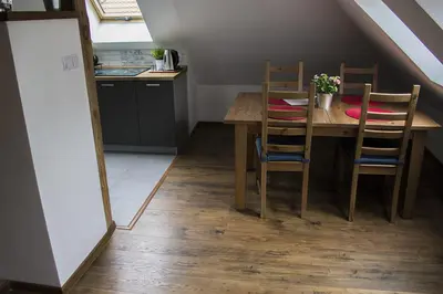 Kuchnia lub aneks kuchenny w obiekcie Apartament Przy Rynku