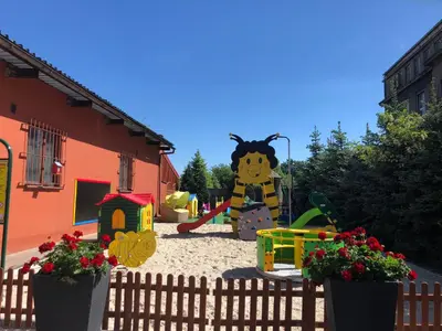 Plac zabaw dla dzieci w obiekcie Oławian Hotel