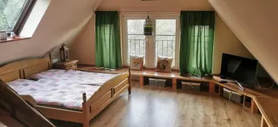 Telewizja i/lub zestaw kina domowego w obiekcie Wsiowa Chata