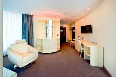 Telewizja i/lub zestaw kina domowego w obiekcie Hotel Symfonia Osjaków