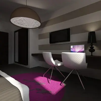 Telewizja i/lub zestaw kina domowego w obiekcie Hotel Symfonia Osjaków