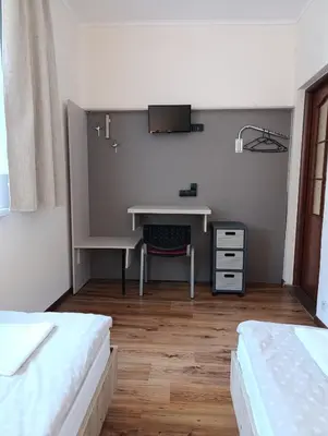 Łóżko lub łóżka w pokoju w obiekcie Noclegi 