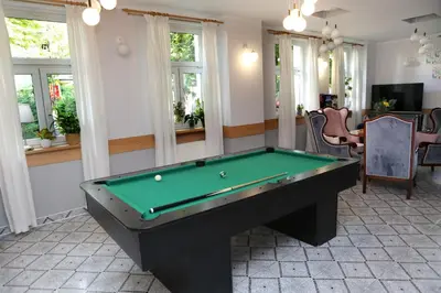 Stół bilardowy w obiekcie Willa Scandia