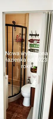 Łazienka w obiekcie Mieszkanie w Srodmiesciu blisko rynku