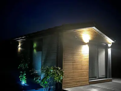 Budynek, w którym mieści się apartament