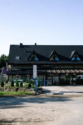 Budynek, w którym mieści się zajazd