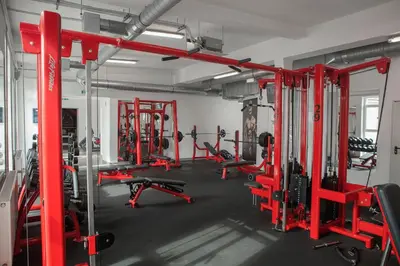 Centrum fitness w obiekcie Apartamenty w starym browarze 1