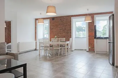 Część wypoczynkowa w obiekcie Apartamenty w starym browarze 1