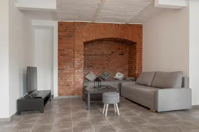 Część wypoczynkowa w obiekcie Apartament w starym browarze 2