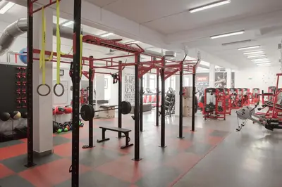 Centrum fitness w obiekcie Apartament w starym browarze 2
