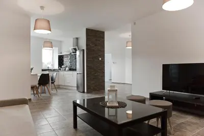 Kuchnia lub aneks kuchenny w obiekcie Apartamenty w Starym Browarze 3