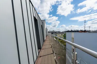 Balkon lub taras w obiekcie A.S HOME Kościuszki II