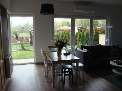 Część wypoczynkowa w obiekcie Apartament Honey