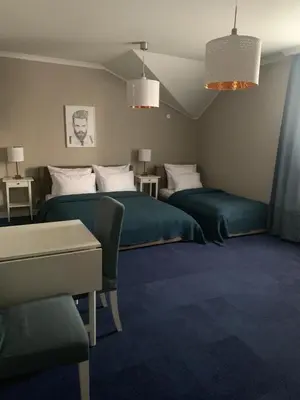 Część wypoczynkowa w obiekcie Szafirowy Dwór Hotel & Restauracja