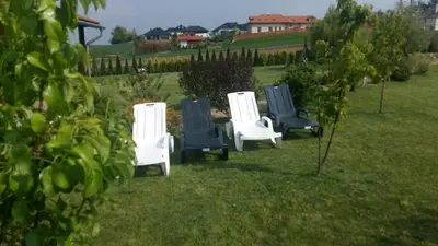 Ogród w obiekcie Apartament u Beti