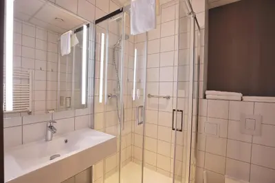 Łazienka w obiekcie Active Hotel