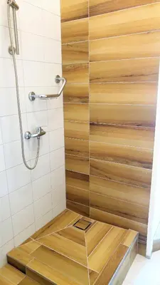 Łazienka w obiekcie Hostel Kwadrans