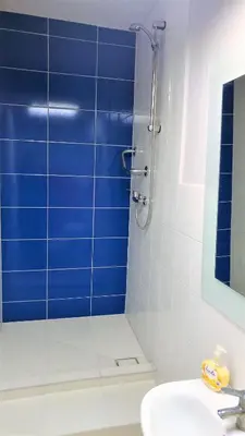 Łazienka w obiekcie Hostel Kwadrans