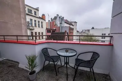 Balkon lub taras w obiekcie Włodkowica