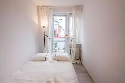 Łóżko lub łóżka w pokoju w obiekcie Włodkowica