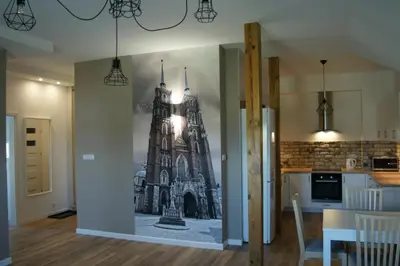 Kuchnia lub aneks kuchenny w obiekcie Q Apartamenty