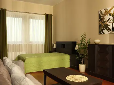 Część wypoczynkowa w obiekcie Apartamenty Złota Nić