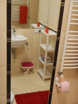 Łazienka w obiekcie Traugutta apartment