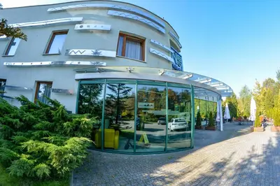Budynek, w którym mieści się hotel
