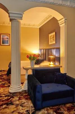 Część wypoczynkowa w obiekcie Hotel Royal