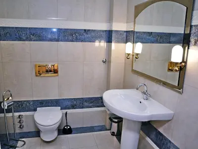 Łazienka w obiekcie Hotel Royal