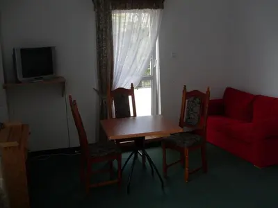 Telewizja i/lub zestaw kina domowego w obiekcie Hotel Krokus