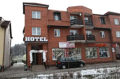 Budynek, w którym mieści się hotel