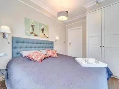 Łóżko lub łóżka w pokoju w obiekcie Apartment Willa Maria by Interhome