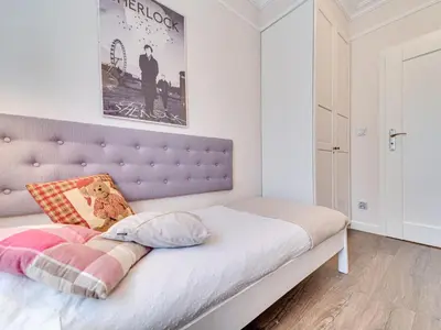 Łóżko lub łóżka w pokoju w obiekcie Apartment Willa Maria by Interhome